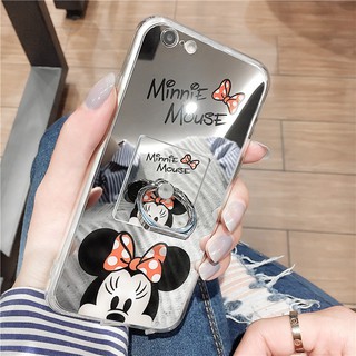 2018 New Ốp lưng tráng gương hình Minnie cho OPPO F1S