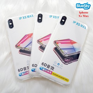 Ốp lưng Iphone Xs Max chống sốc dẻo trong 6D