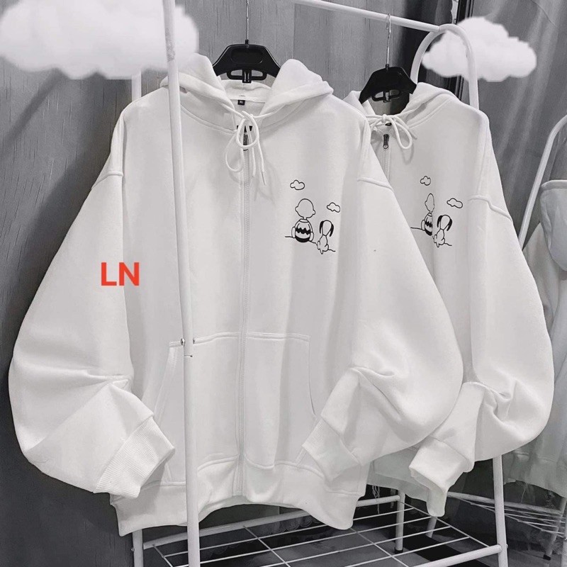 Áo khoá cậu bé và cún LN12