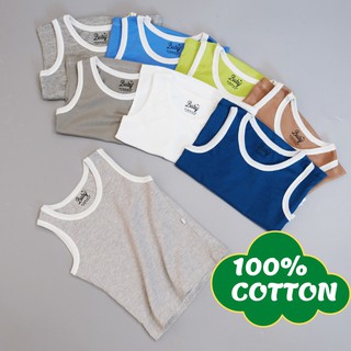 [COMBO 3 ÁO] Áo ba lỗ bé trai cotton thoáng mát