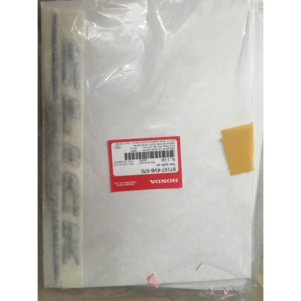 tem sườn xe click