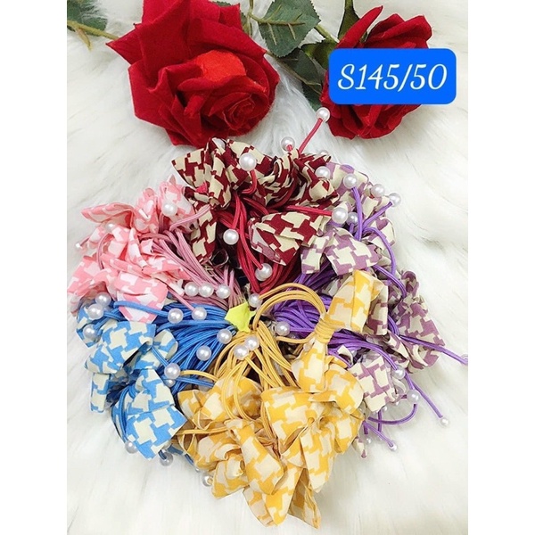 ♥️ (HÀNG TẶNG) CỘT TÓC VẢI ĐỦ KIỂU SIÊU HOT ♥️