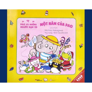Sách Ehon Nhât Bản - Pao Và Những Người Bạn 29 - Một Năm Của Pao