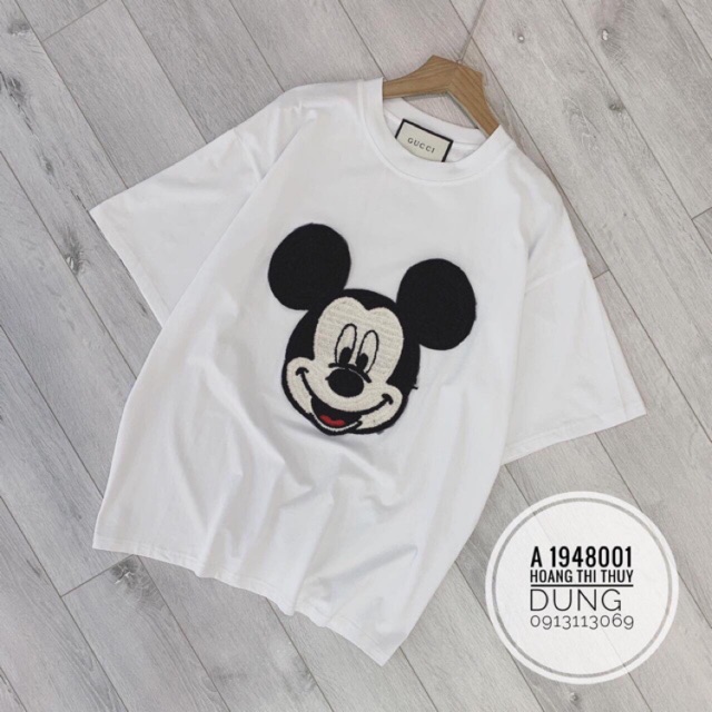[HOTTREND] Áo thun Mickey trắng siêu CUTE(kèm video và ảnh thật)