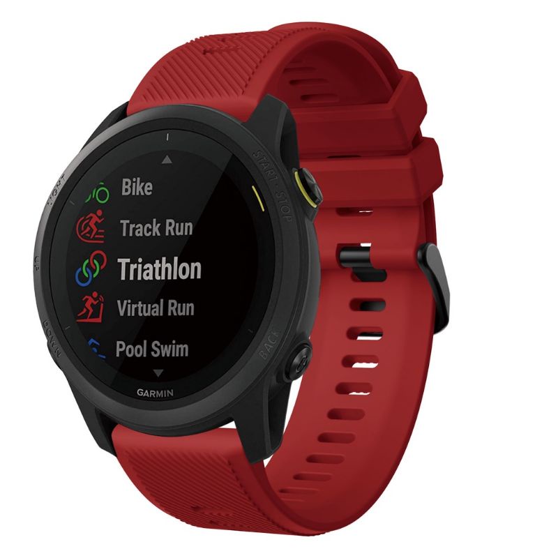 Dây Silicon khóa đen Samsung galaxy watch 46mm