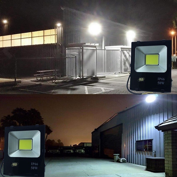 Đèn Pha Led công xuất 20w 30w 50w 100w IP66 ngoài trời hàng cao cấp Anteico Kho đèn giá rẻ
