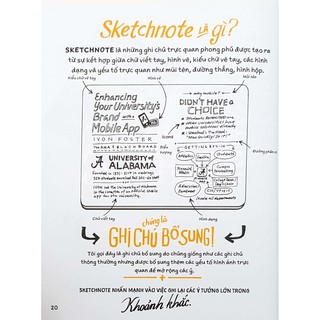 Sách - Sketchnote Thực Hành (Alpha Books)