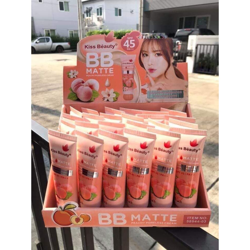 Kem Nền Đào BB KissBeauty 2in1