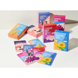 [Hộp 10 miếng] Mặt nạ giấy Hàn Quốc dưỡng da, chăm sóc da toàn diện Dearboo - Seoul Made