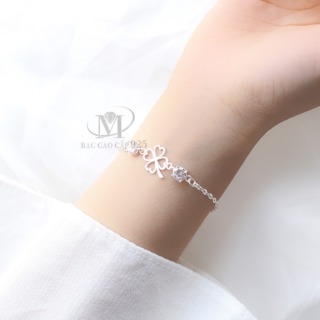 Lắc tay charm siêu xinh chuẩn bạc 925 nguyên chất sang trọng bền đẹp xinh xắn, dễ thương.-Trang Sức Bạc MJ