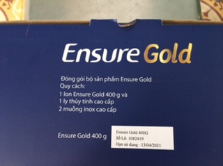 Sữa bột Ensure Gold 400g
