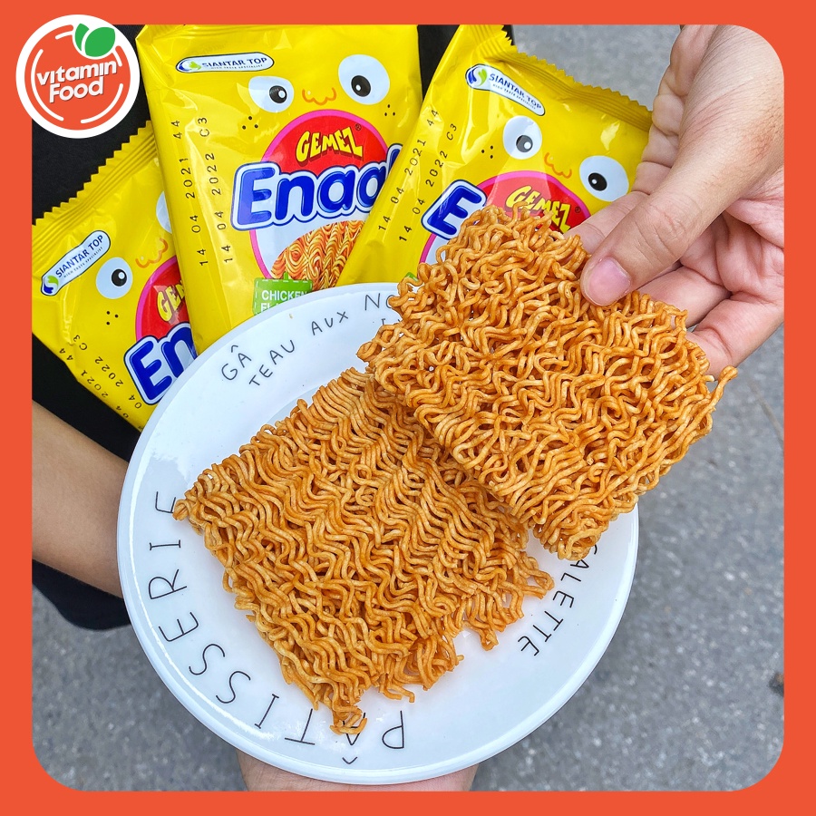 Snack Mì Tôm Enaak Ăn Liền Vị Gà | Vitamin Food