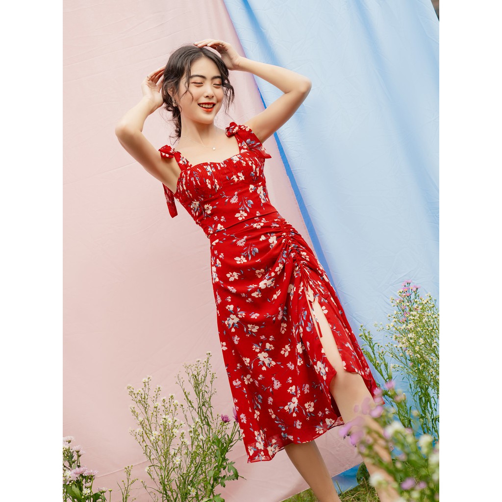 [Mã WABRLOW5 giảm 15% đơn 300K] OLV - Chân váy Lucky Ruching Side Skirt | BigBuy360 - bigbuy360.vn