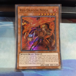 [YGOVKIDS] Bài Yu-Gi-Oh! Red Dragon Ninja - SHVA-EN025 - Super Rare