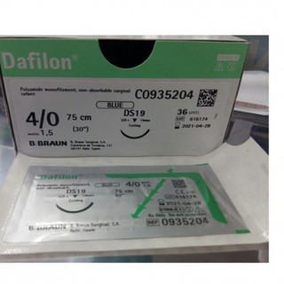 chỉ nhấn mí dafilon 4/0 (Giá 1 sợi)