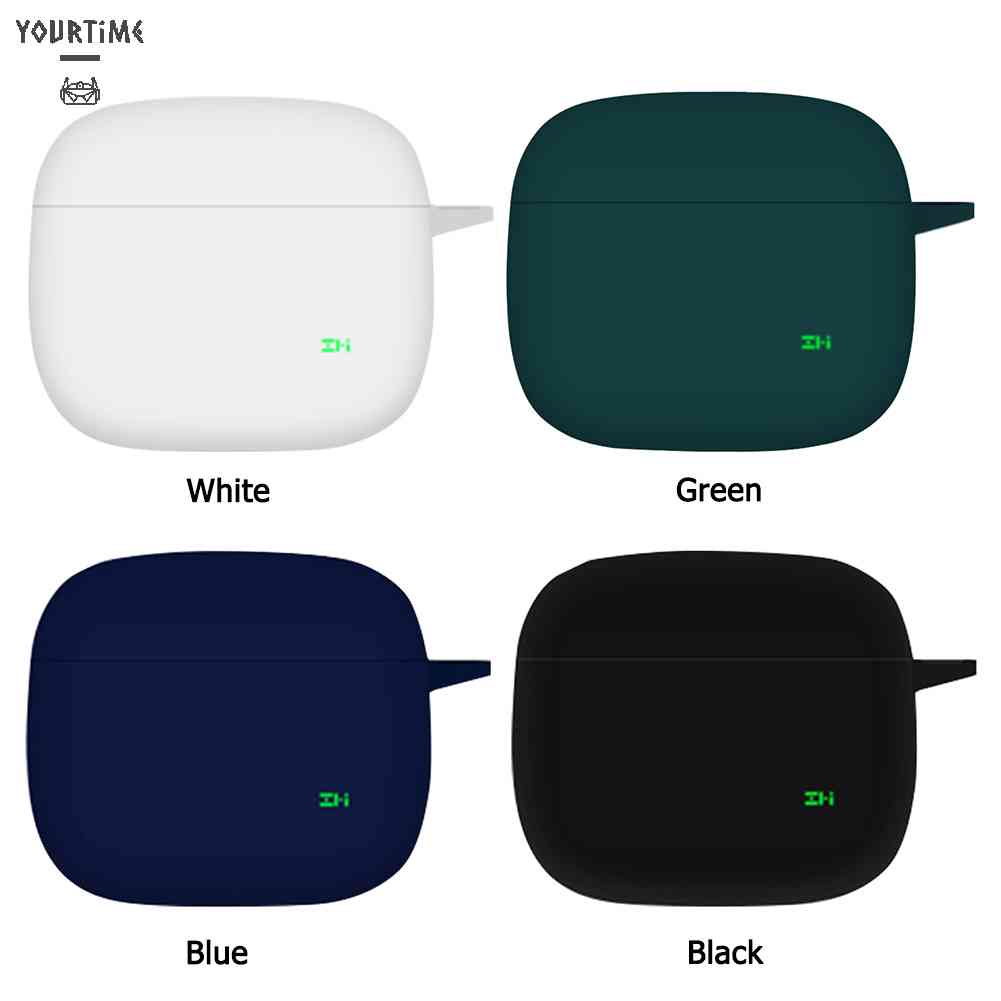 Vỏ Bọc Silicone Dành Cho Hộp Sạc Tai Nghe ZMI PurPods Pro Kèm Móc Khóa Tiện Dụng
