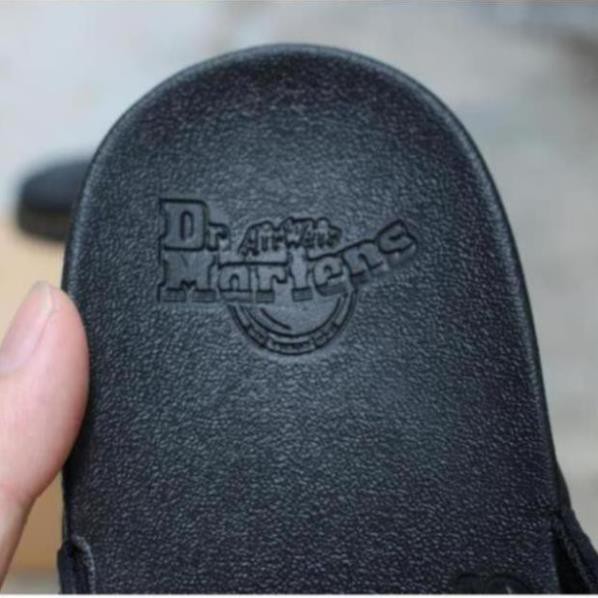 Dép Nam Da Bò Dr Martens Nhập ThaiLand Quai Da Đế Đúc Cực Êm Full Hộp 65Dr3