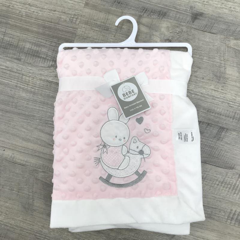 Chăn Đắp Băng Lông Bebe Comfort Siêu Mềm Mại, Ấm Áp (2 Lớp) - Ảnh Thật