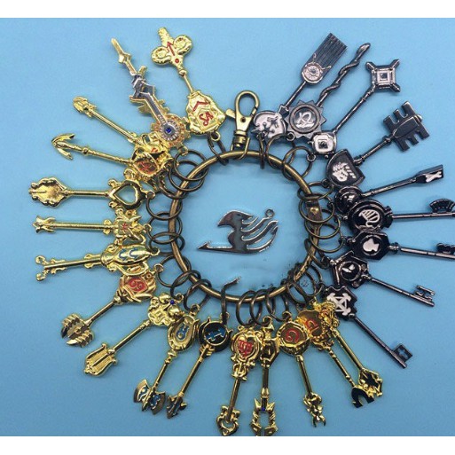 [ Loại lớn ] Bộ sưu tập chìa khóa Fairy tail - Baystore