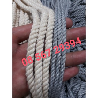 Dây thừng cotton macrame  size 3mm