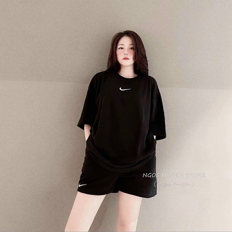 Áo Thun Thêu 1 Logo Nike Basic Chất Liệu Cotton Hàng Cao Cấp | BigBuy360 - bigbuy360.vn