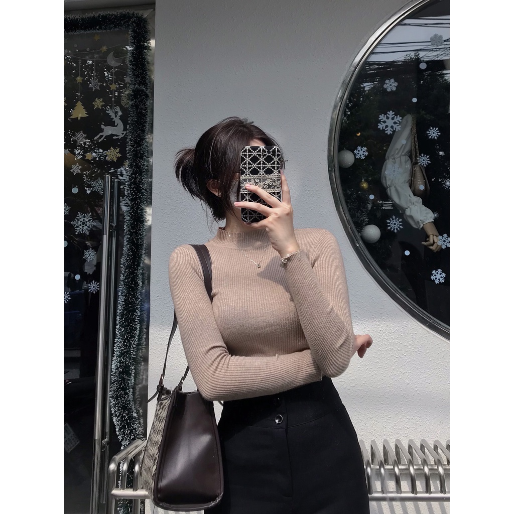 ÁO LEN GÂN CỔ LỌ TD