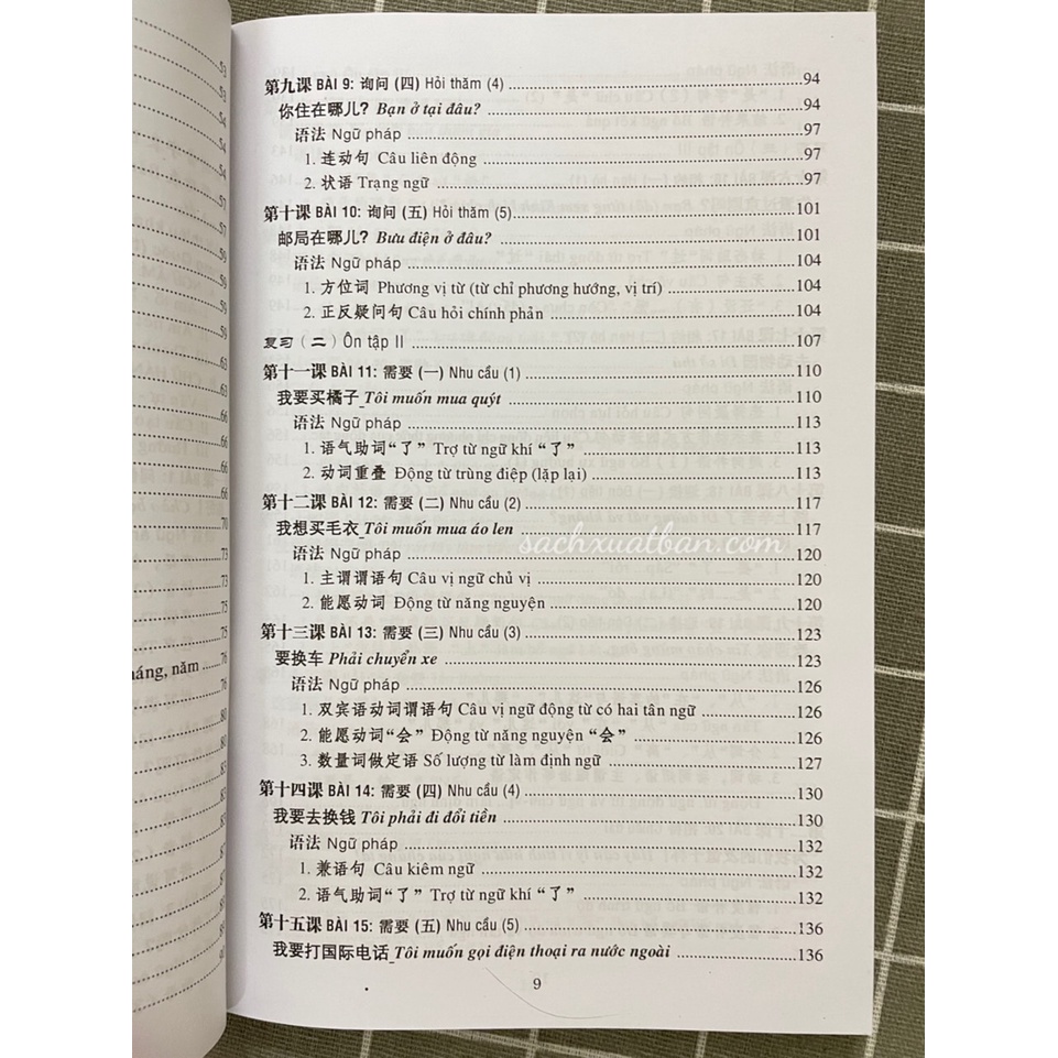 Sách 301 Câu Đàm Thoại Tiếng Hoa (Bài tập viết và luyện dịch Việt Hoa)