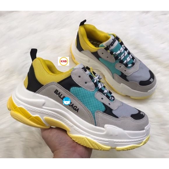Giày thể thao nam nữ SNEAKER balen cao cấp + Box + tặng tất + full size 36-44..nhiều màu