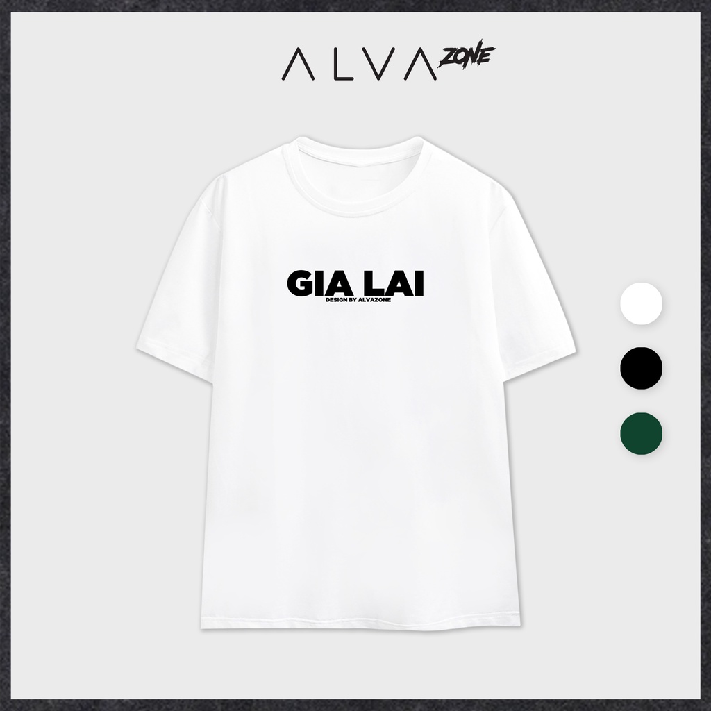 Áo Thun Gia Lai LocalBrand Phông Cổ Tròn Tay Lỡ Unisex Nam Nữ Thế Hệ Genz