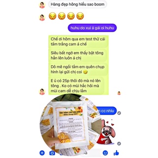 TẮM TRẮNG CAM 🍊