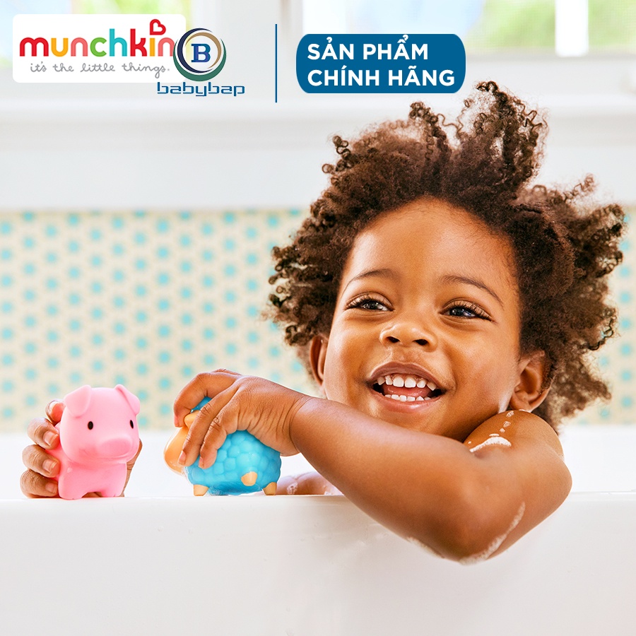 Bộ 8 Sinh Vật Nông Trại Munchkin Phù Hợp Với Bé Từ 9 Tháng Tuổi Trở Lên