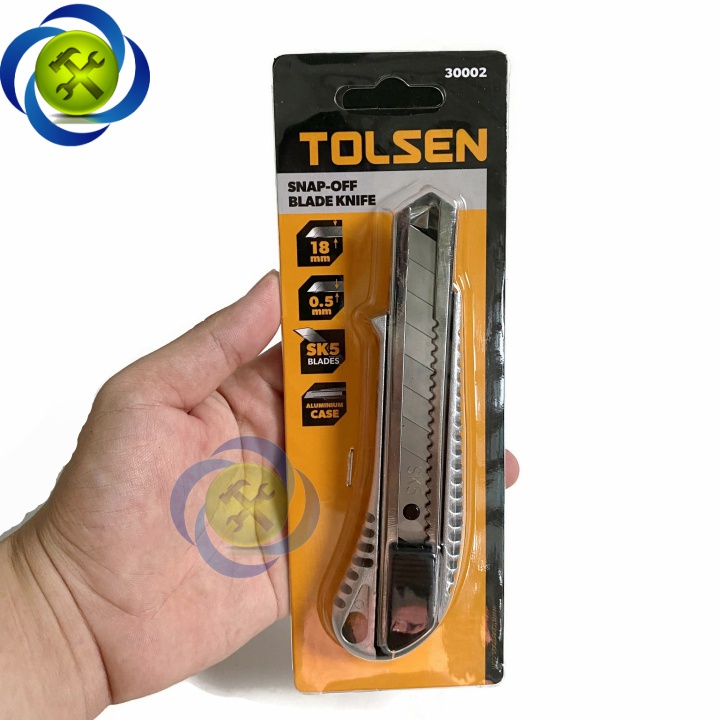 Dao rọc giấy Tolsen 30002 cán nhôm