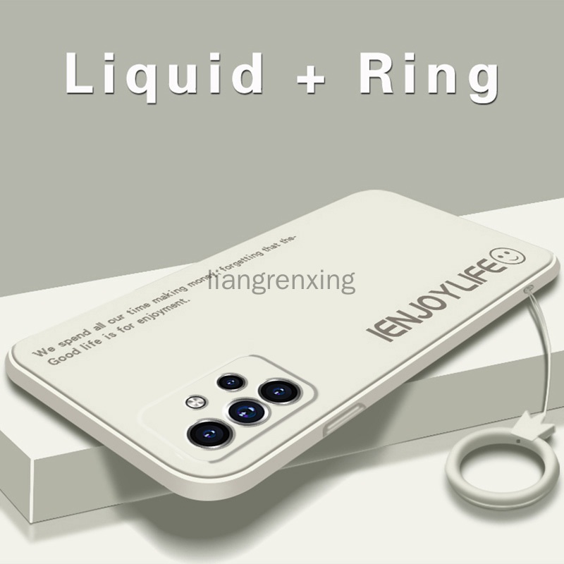 Ốp Điện Thoại Bằng Silicone Màu Trơn Cho samsung a32 a52 a72 a13 a53 a23 a73 a33 5g