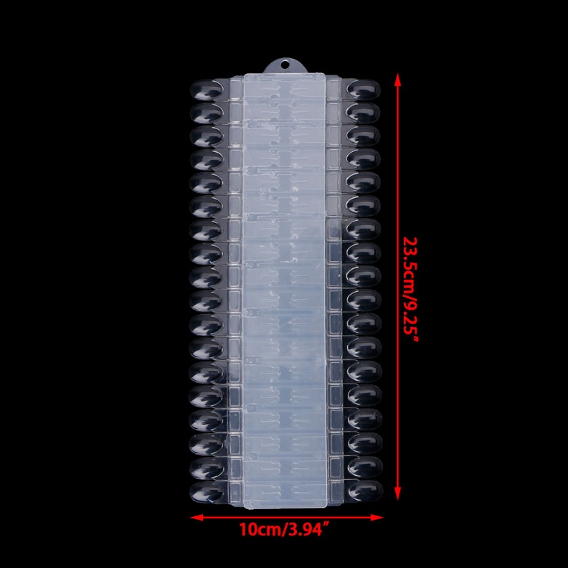 Set 36 Giá Đỡ Trưng Bày Thẻ Màu Nghệ Thuật Trong Suốt Hình Giọt Nước