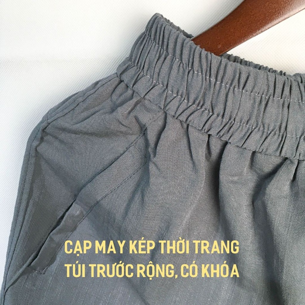 Quần short Quần ngố đũi Nam siêu thoáng mát Dáng trẻ trung Teeviet ND02