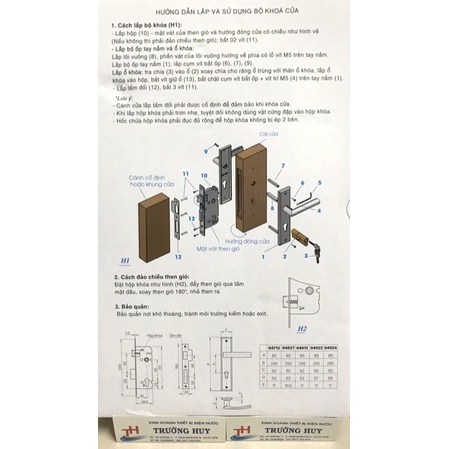 [chính hãng] Khoá tay gạt cửa đi Việt Tiệp 04912 - Bảo hành 3 năm