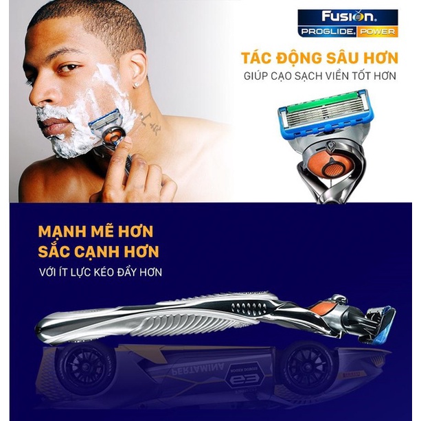 Dao cạo râu Gillette Fusion Proglide Power - Dao cạo râu Gillette Fusion 5