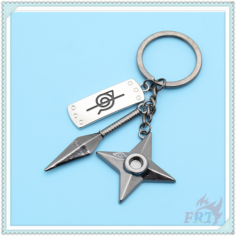 Móc Khóa Naruto - Shurken Kunai 1pc 3 Pendants Keyrings Accessories Gifts