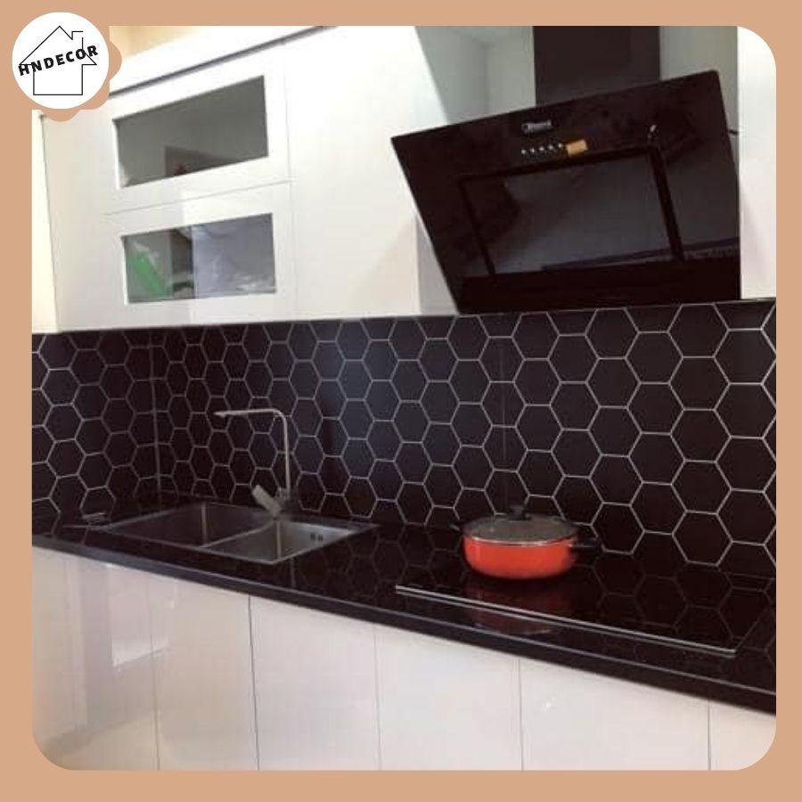 Decal gạch bông khổ 100x60cm - Decal dán bếp - Dán nhà tắm - HN Decor | BigBuy360 - bigbuy360.vn