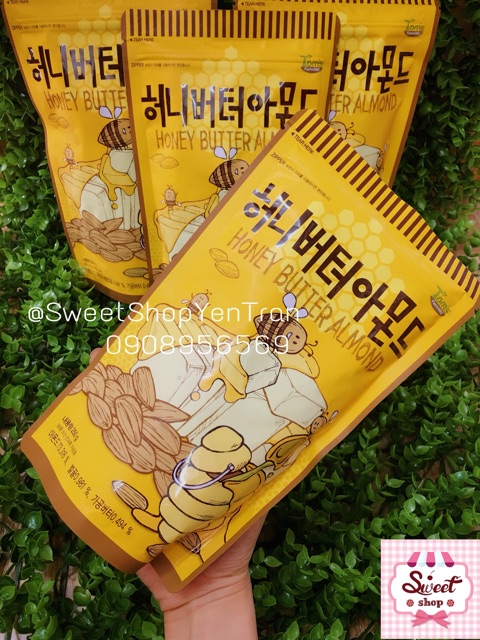 Hạnh nhân tẩm nhiều vị Tom's Farm 210gr