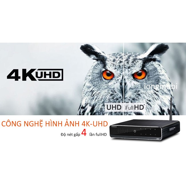 Himedia Q10 pro - Đầu Phát 4K3D Blueray - Kèm HDD 2TB Nhạc Hình 5.1