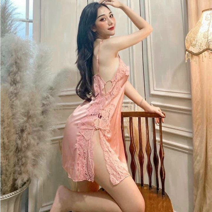 Đầm ngủ sexy ❣️FREE SHIP❣️ Đầm ngủ cột dây 1 sexy <65kg | BigBuy360 - bigbuy360.vn