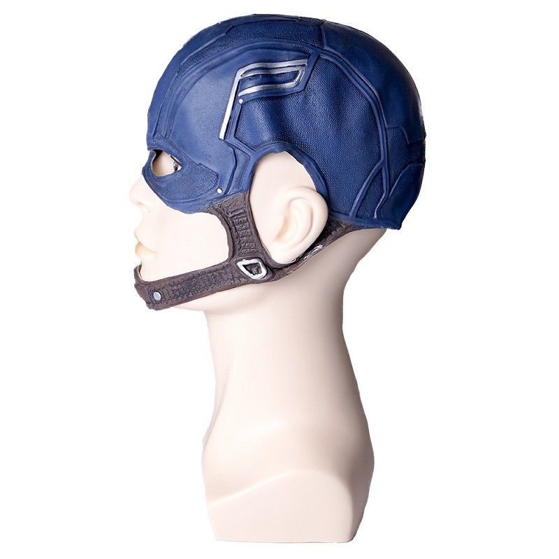 Newest Marvel Avengers Captain America Latex Hoods Simulation Film and Television leader Mask