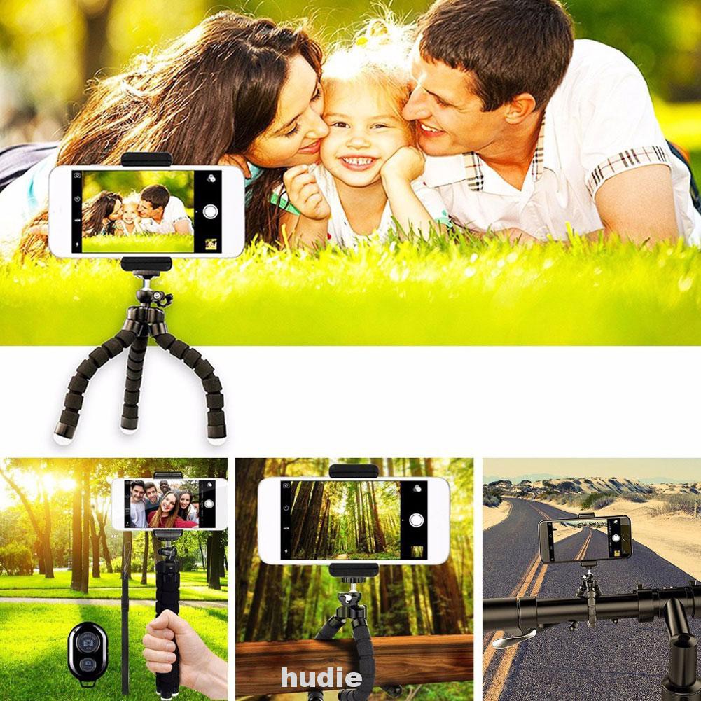 Chân Tripod Bạch Tuộc Linh Hoạt Cho Điện Thoại Đứng