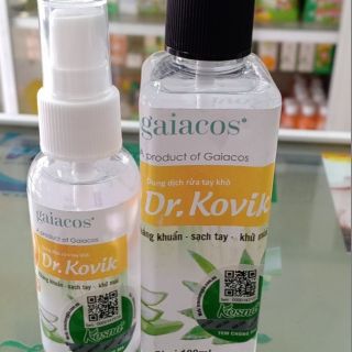 Dung dịch rửa tay khô - Sát khuẩn tay nhanh Dr.Kovik