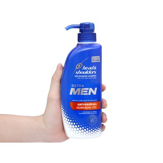 Dầu Gội Sạch Gàu Và Ngăn Rụng Tóc Cho Nam Head & Shoulders Anti-Dandruff Shampoo Anti-Hairfall