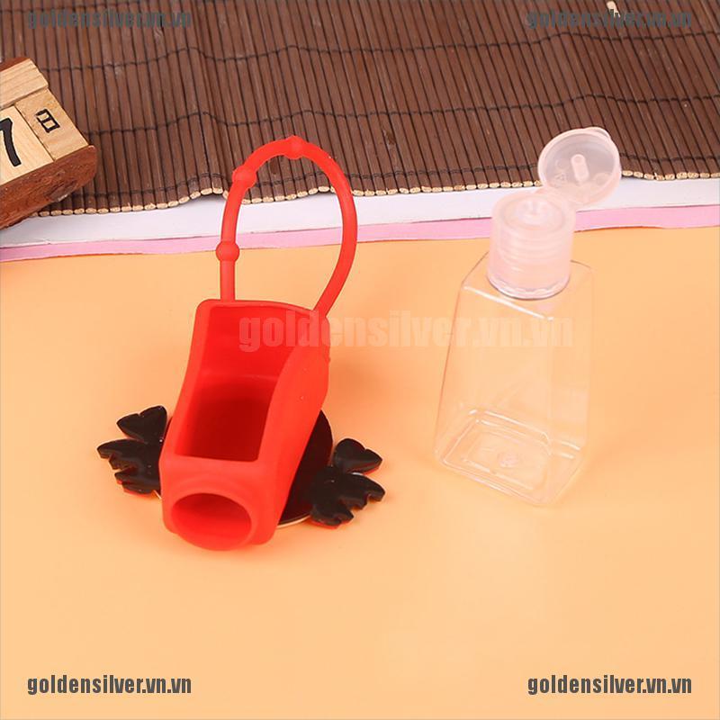 1 Hộp Đựng Nước Rửa Tay Mini Bằng Silicone Có Thể Bỏ Túi