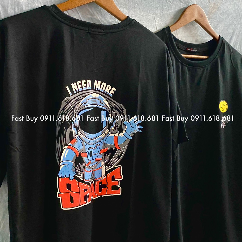 Áo thun nam nữ cotton tay lỡ phông rộng unisex siêu đẹp hình thật không gian cá tính | BigBuy360 - bigbuy360.vn