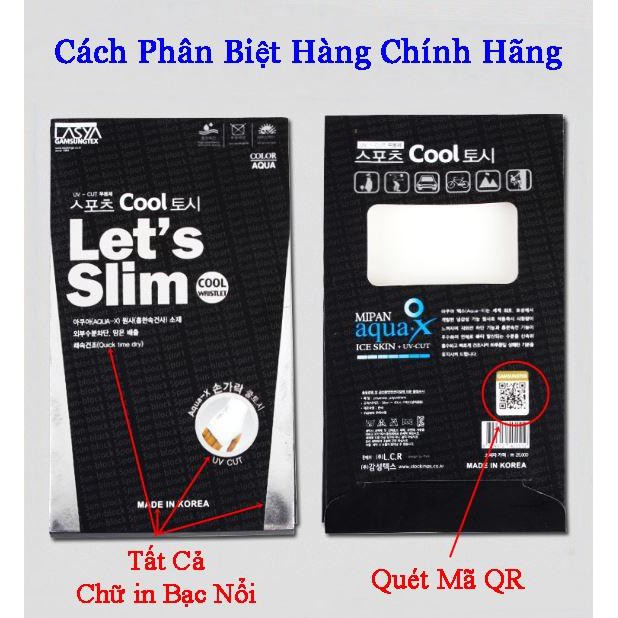 Ống Tay Chống Nắng Lets Slim Hàn Quốc Hàng Chính Hãng - Găng Tay Xỏ Ngón Chống Tia UV, Găng Tay Đi Phượt - PHỤ KIỆN LOVE