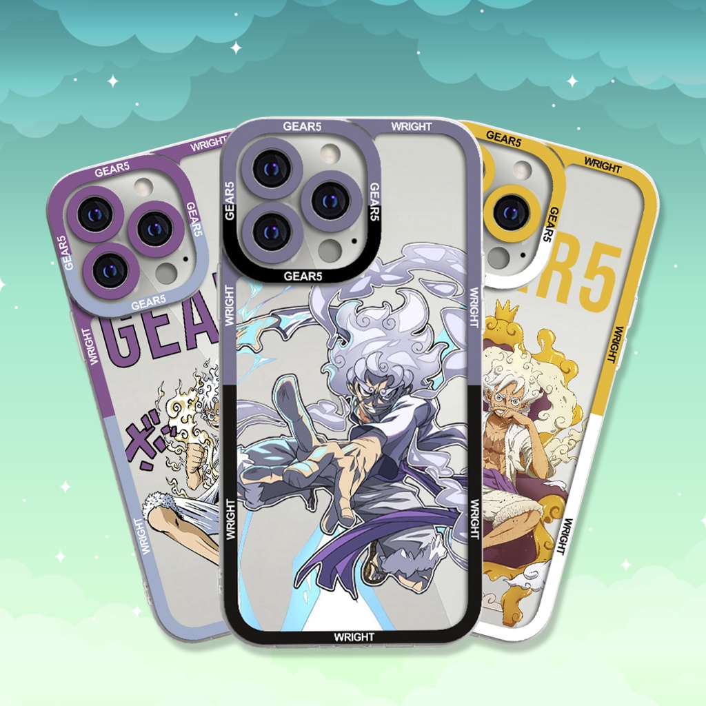 Ốp lưng iphone cạnh vuông Luffy One Piece Wrightcase 6plus/7/8/8plus/x/xs/11/12/pro/max/plus/promax